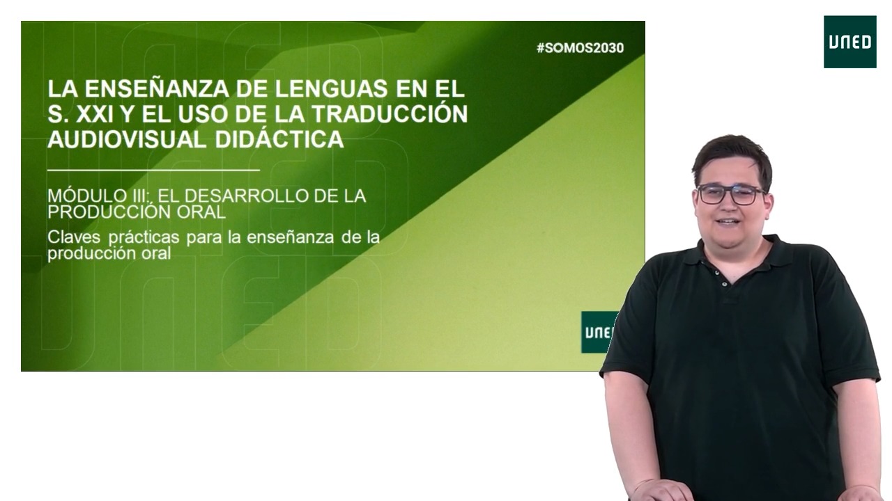Bloque III: El desarrollo de la producción oral (III)
