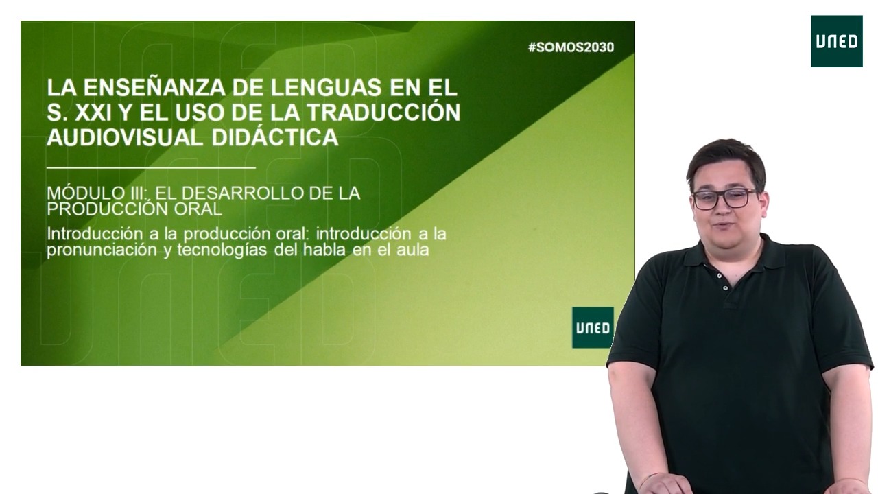 Bloque III: El desarrollo de la producción oral (II)    