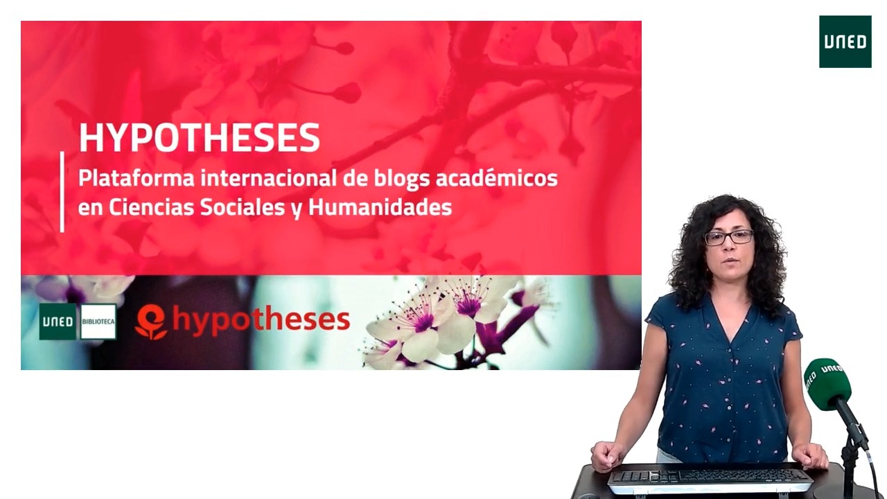 Presentación de la plataforma internacional de blogs académicos Hypotheses.org 