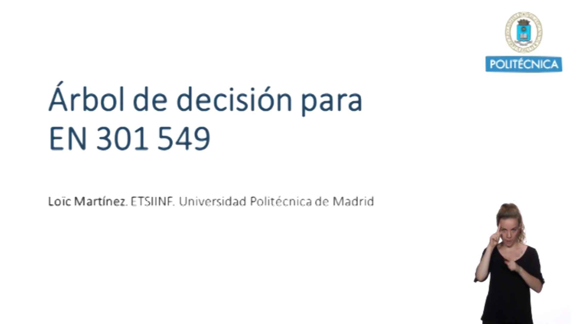 Árbol de decisión de la norma EN 301 549 (LS)