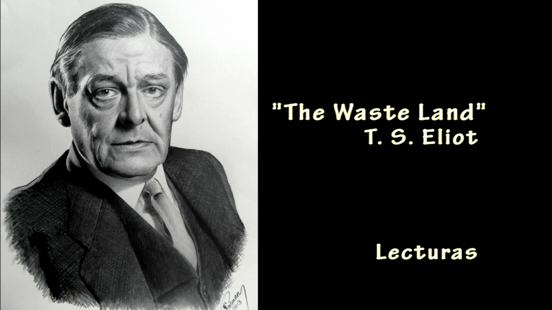 "La Tierra Baldía" de T. S. Eliot: Fragmentos 