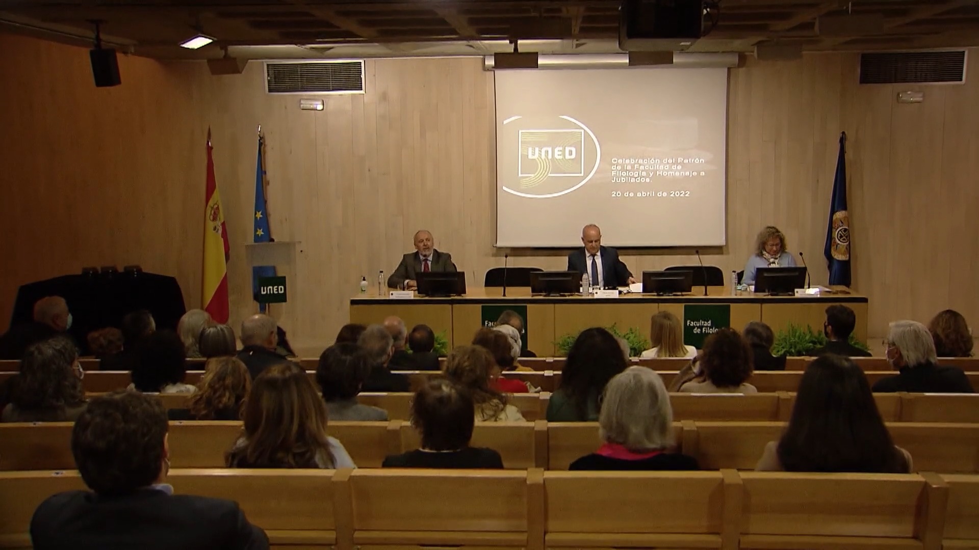 Celebración del patrón de Filología y homenaje a jubilados