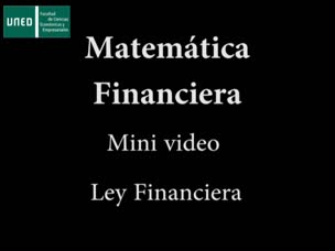 Ley Financiera