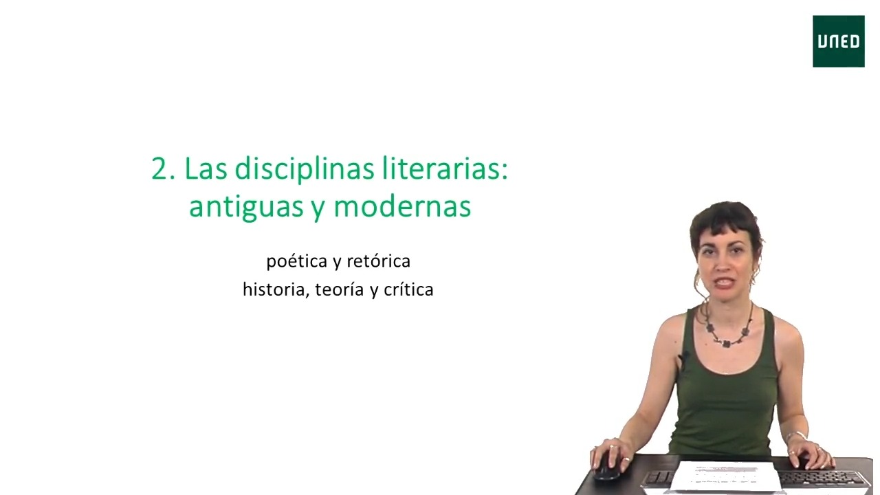 Sesión 4: Las disciplinas literarias: historia, teoría y crítica