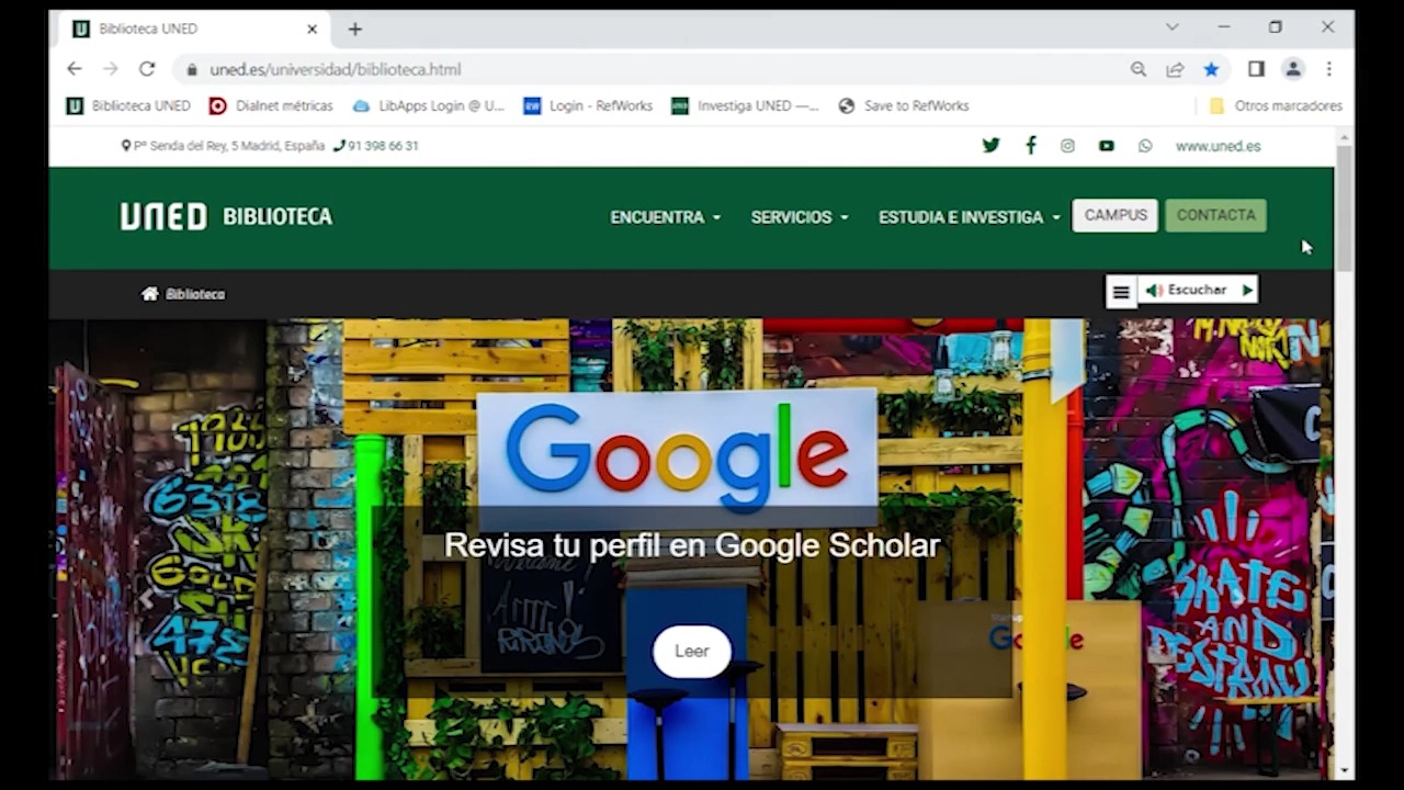 Acceso a los recursos electrónicos de la Biblioteca 