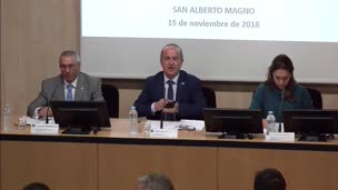 Acto Académico Patrón de la Facultad de Ciencias, San Alberto Magno