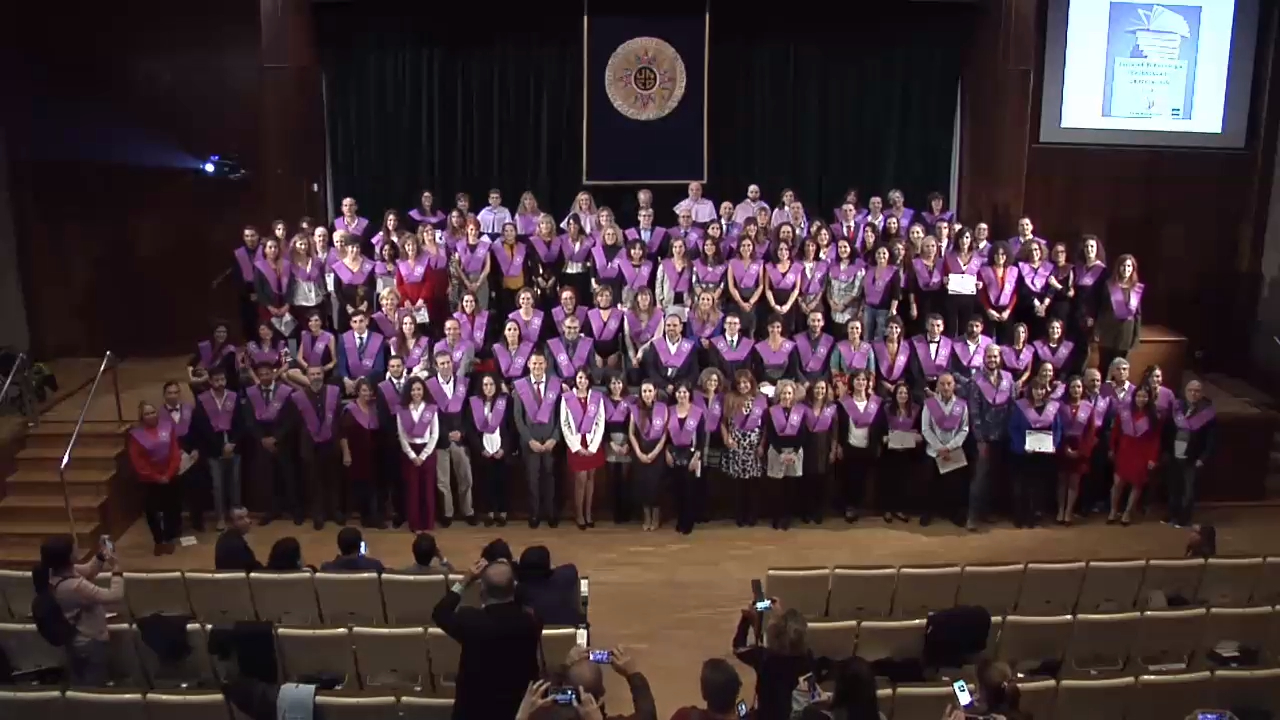 Acto Graduación Promoción 2017/2018 Facultad Psicología