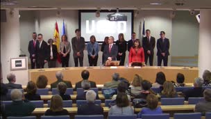 Acto de toma de posesión de los vicerrectores y de la secretaria general