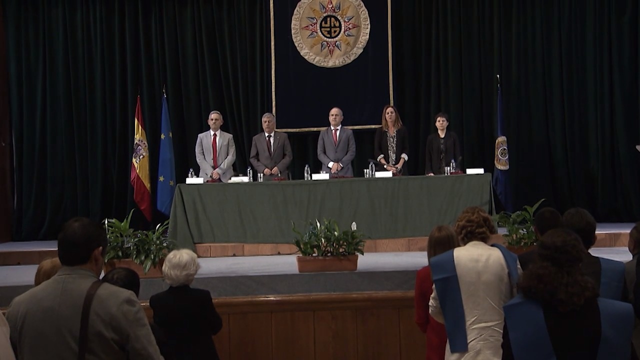Acto Académico de la Facultad de Filología de la UNED - 2019 [entrega del I Premio de investigación filológica profesor José Romera Castillo]