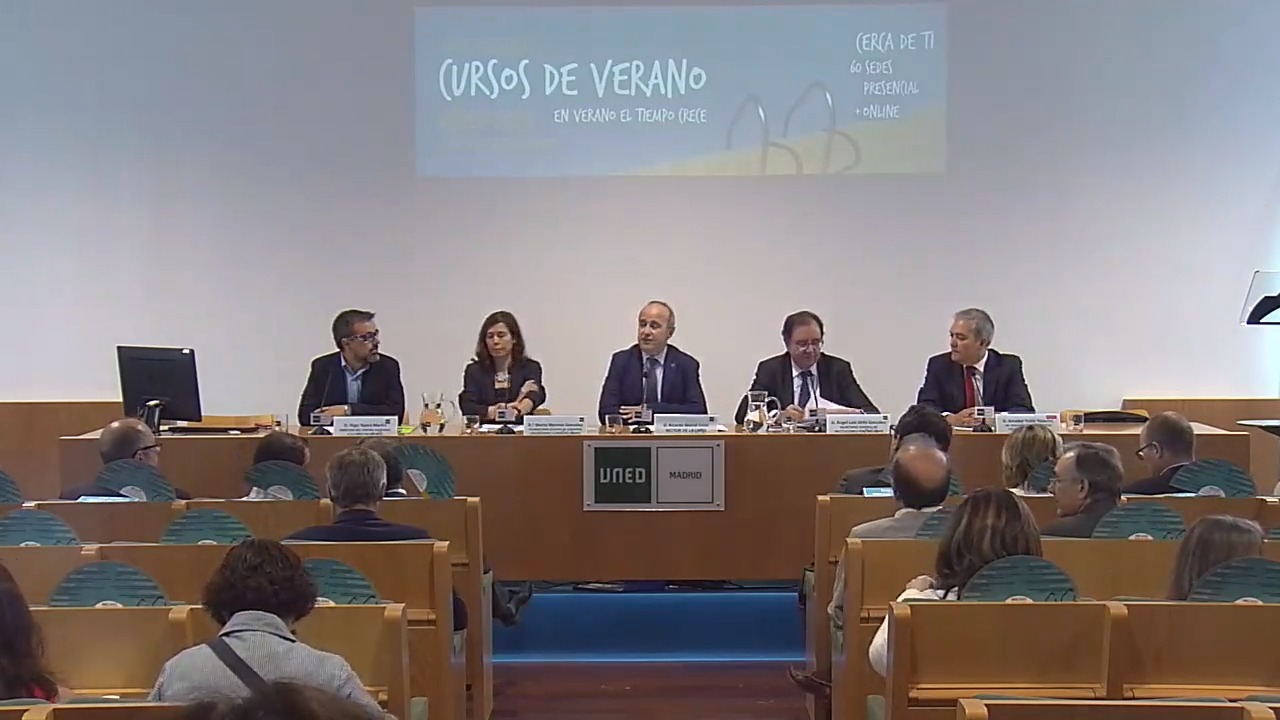 Presentación de la Edición XXX de los Cursos de Verano 2019