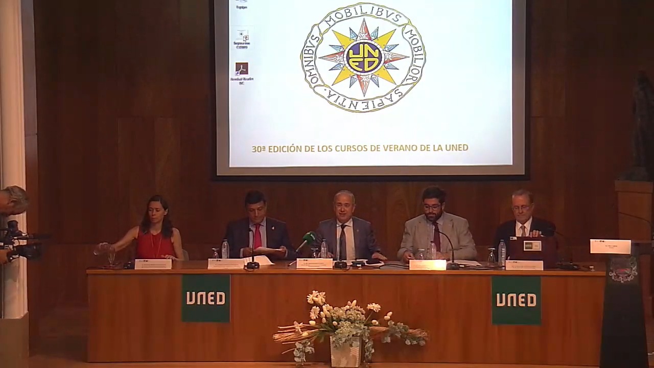 Inauguración Cursos de Verano. XXX Edición. Ávila 2019