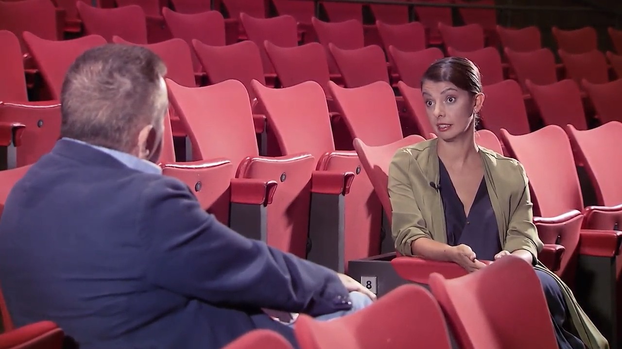 Los teatros del Canal: diálogo entre Natalia Álvarez, directora, y José Romera Castillo