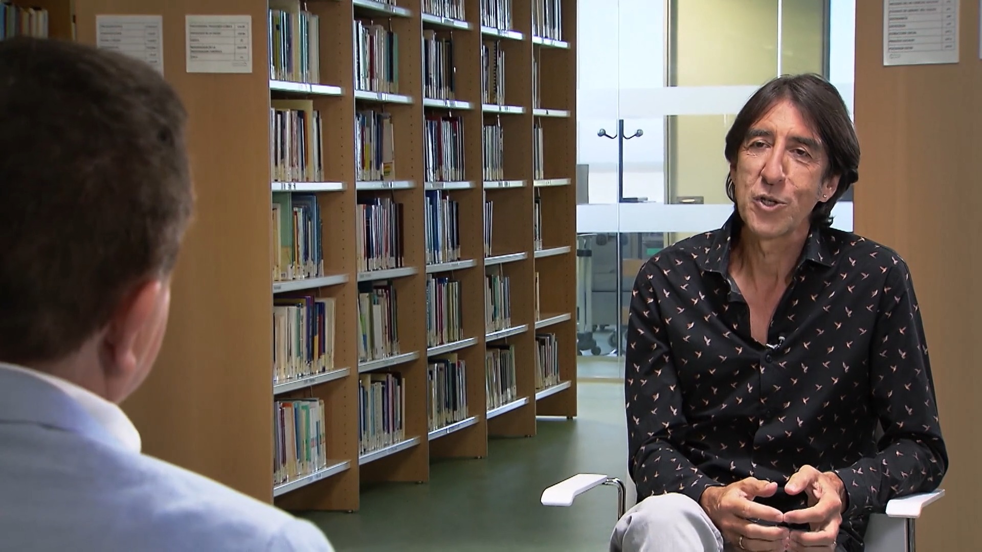 El escritor Benjamín Prado dialoga con José Romera Castillo