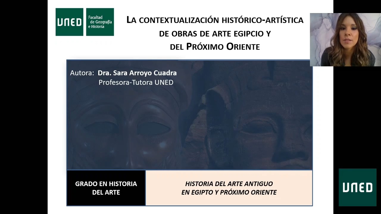 La contextualización histórico-artística de obras de arte egipcio y del Próximo Oriente