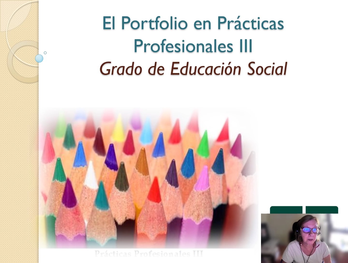 El portfolio. Evaluación del estudiante en prácticas 