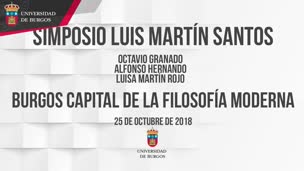 Segunda mesa: Burgos capital de la filosofí­a moderna
