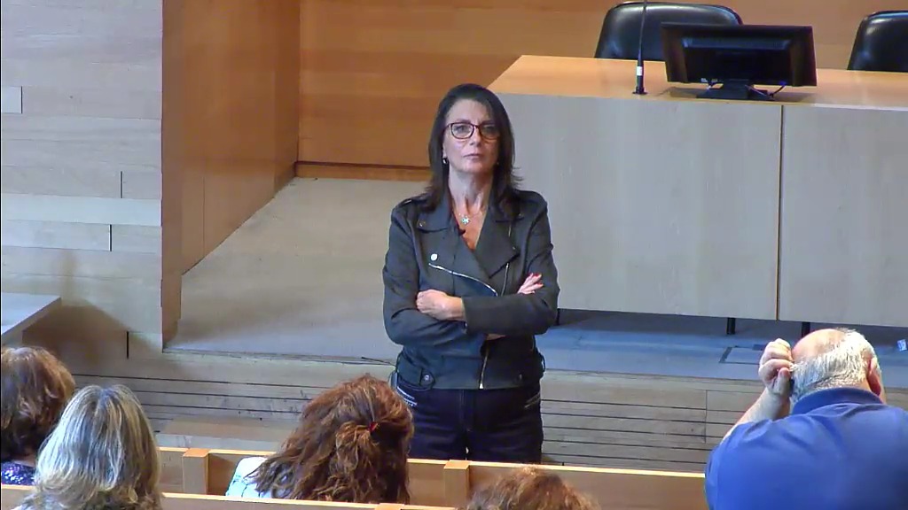 Presentación candidatura a Rectora de Encarnación Sarriá