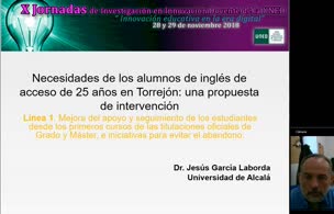Necesidades de los alumnos de inglés de acceso de 25 años en Torrejón: una propuesta de intervención