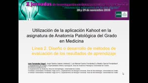 Utilización de la aplicación Kahoot en la asignatura de Anatomía Patológica del Grado en Medicina