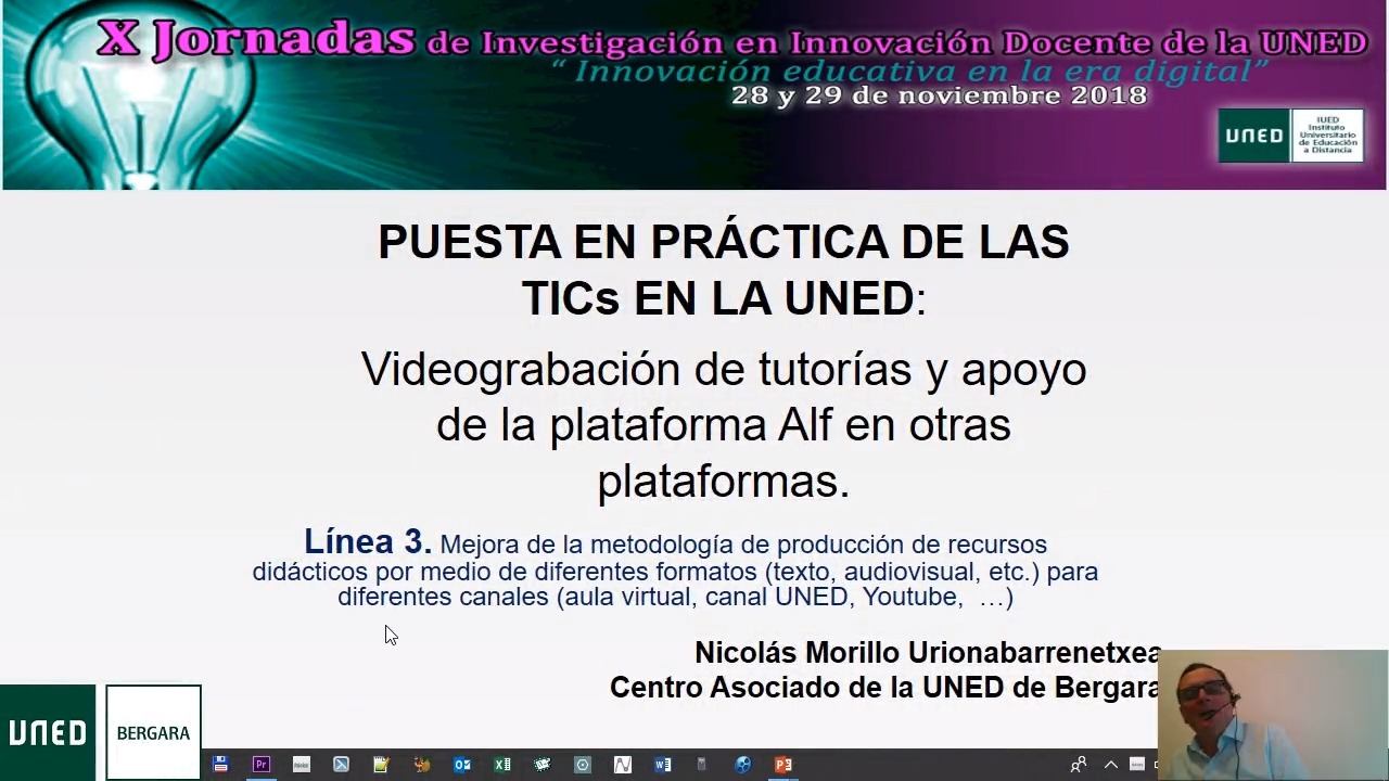 Puesta en práctica de las TICs en la UNED