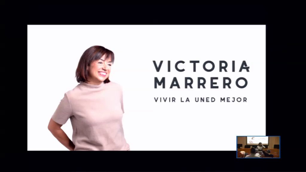 Elecciones UNED 2018. Acto Electoral de la candidata Victoria Marrero