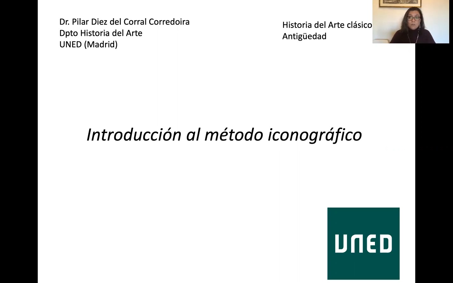 Introducción al método iconográfico
