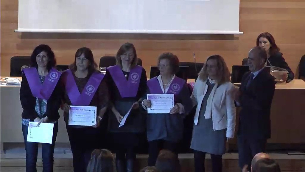 Entrega de medallas