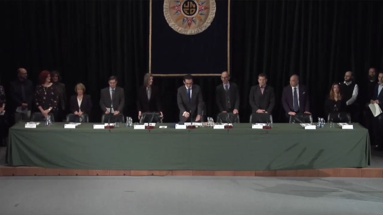 Acto Académico Facultad de Geografía e Historia. 2019