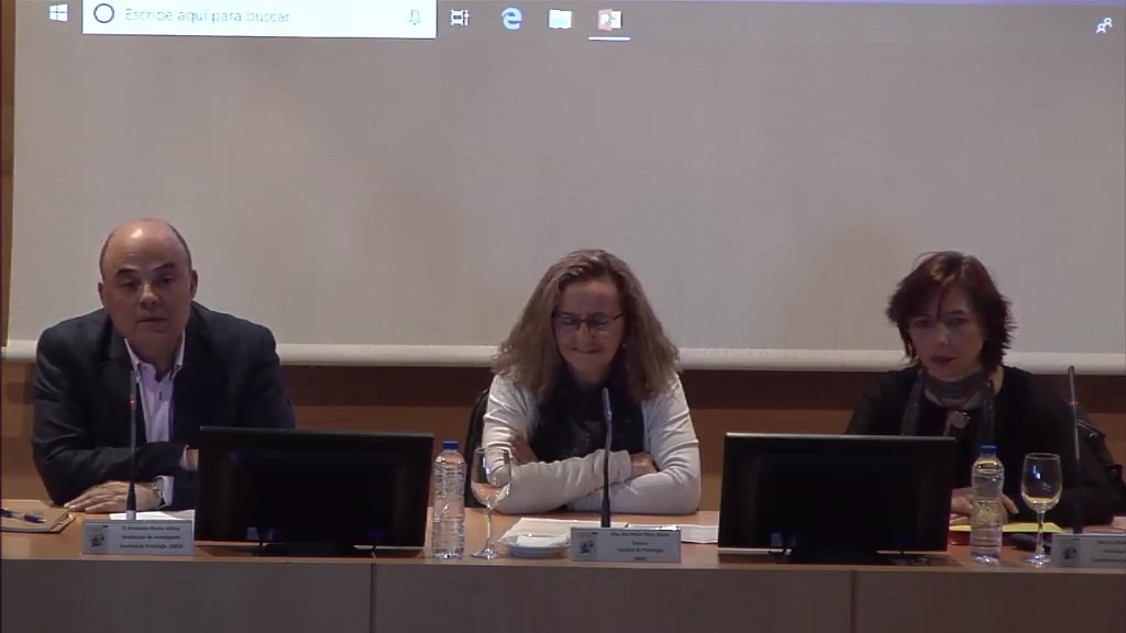 Bienvenida y apertura de las jornadas sobre el suicidio: Porque el silencio no ayuda