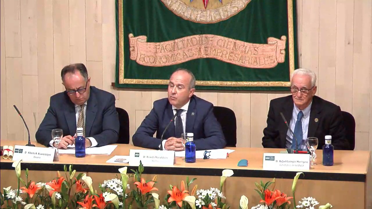 Celebración del día de la Facultad de Ciencias Económicas y Empresariales de la UNED 2019