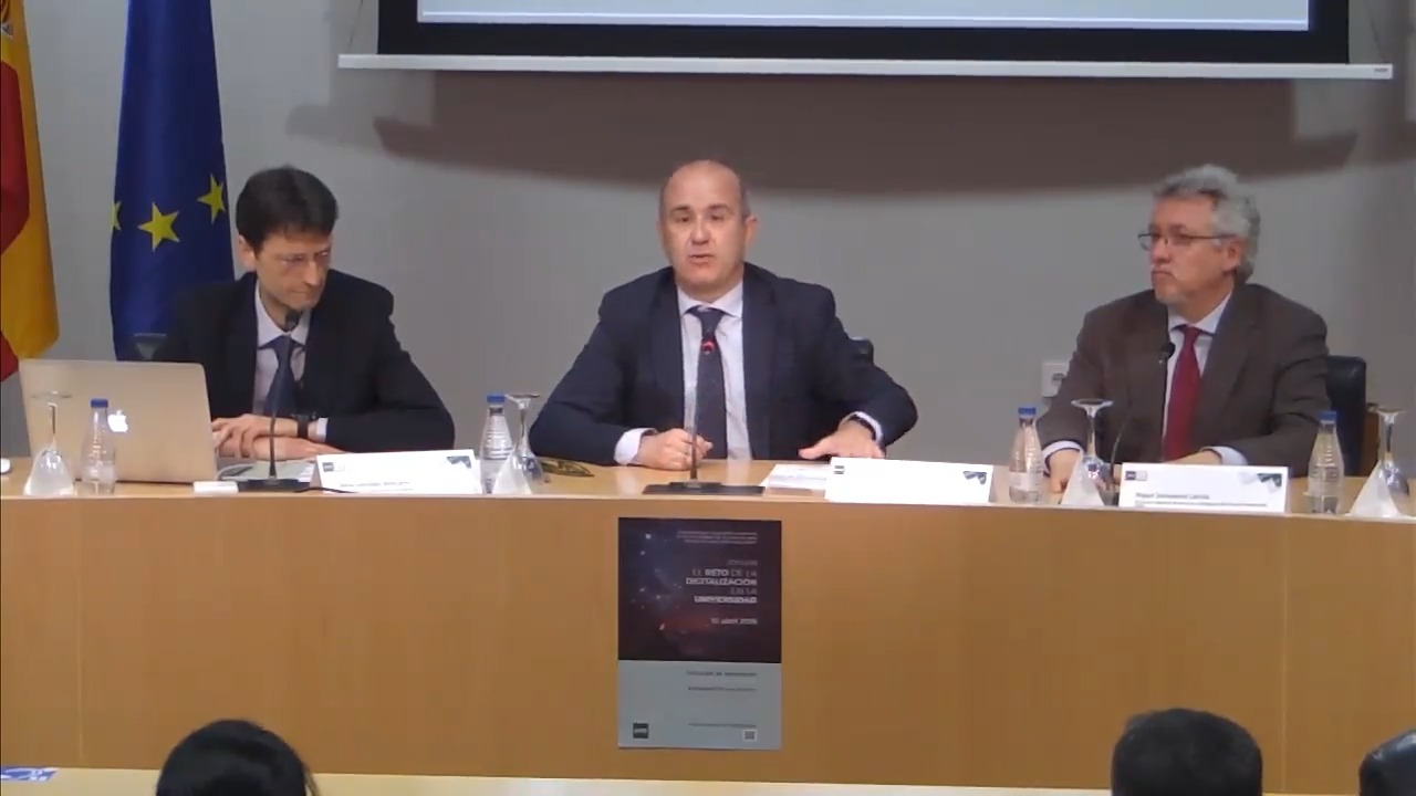 Inauguración: Los retos de la Digitalización en la Universidad