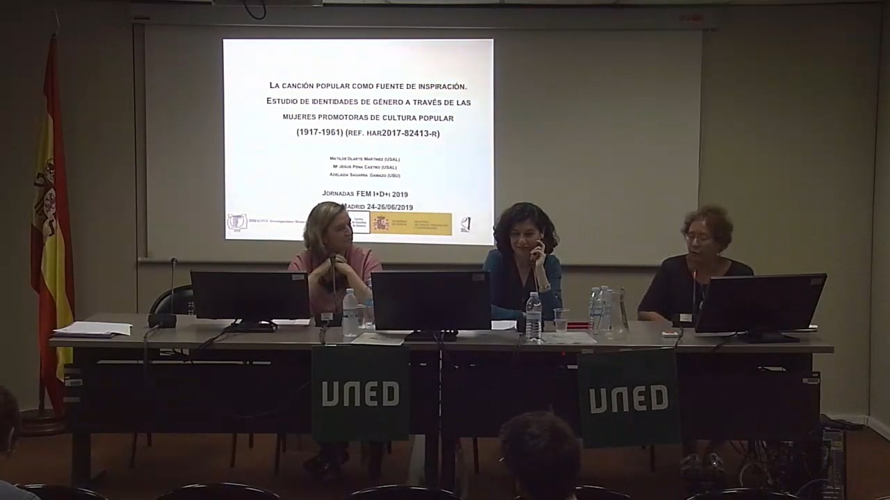 La canción popular como fuente de inspiración. Estudio de identidades de género a través de las mujeres promotoras de cultura popular (1917-1961)