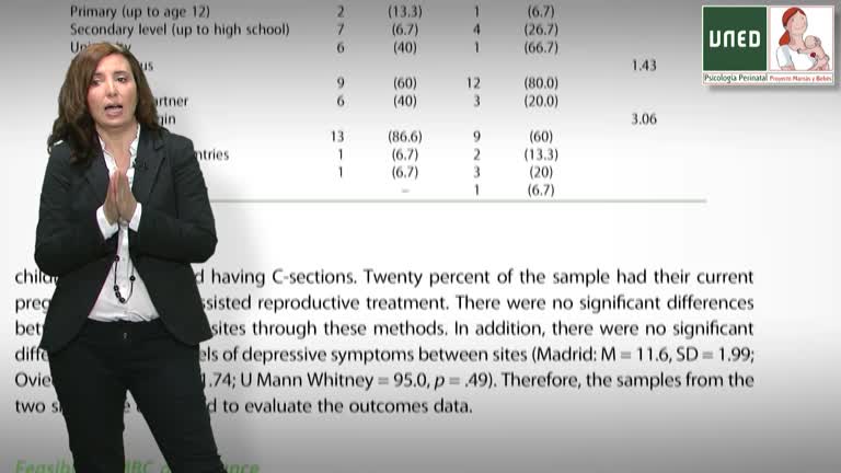 Programa mamás y bebés. Prevención de la depresión posparto