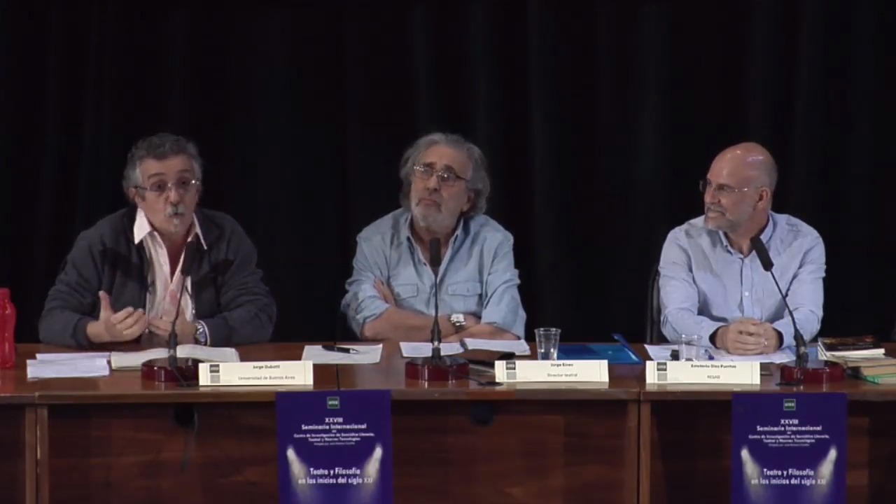 Filosofía de la praxis teatral