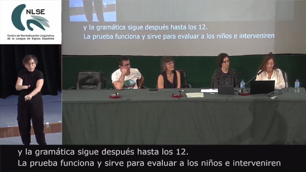Adaptación de un test del desarrollo del discurso narrativo a la lengua de signos española 