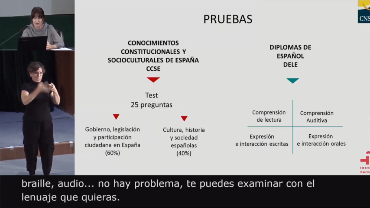 Las pruebas para el acceso a la nacionalidad española 