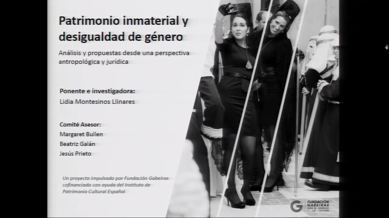 Patrimonio Inmaterial y desigualdad de género. Análisis y propuestas desde una perspectiva antropológica y jurídica