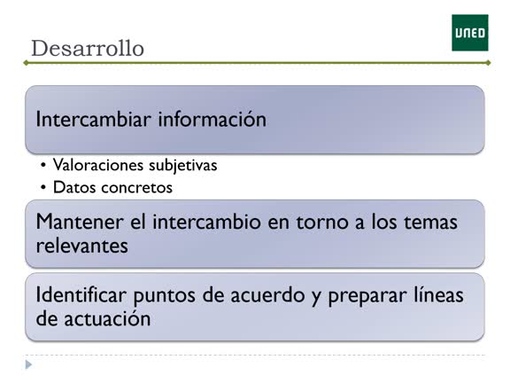 Fases de la entrevista