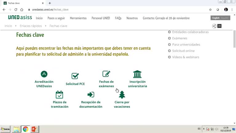 Herramientas en la web UNEDasiss