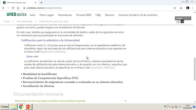 Información país por país