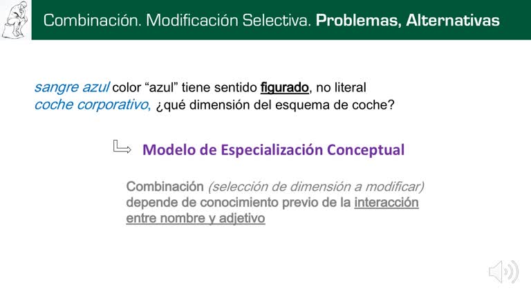 Tema 3. Inducción Categórica. Vídeo 1/3. Combinación de conceptos. Proceso de Categorización