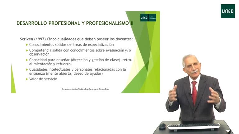 Evaluación formativa de la docencia