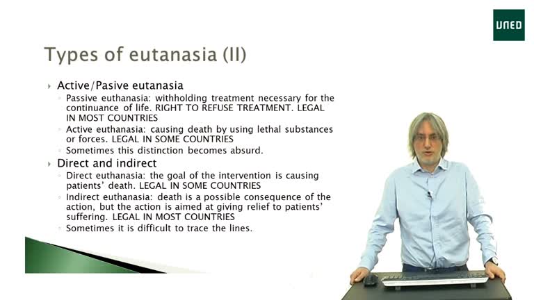 Euthanasia and assisted suicide