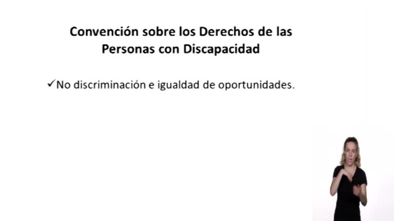 Normas para defender los derechos de las personas con discapacidad. M 3 (LS)