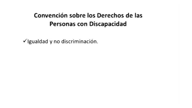Normas para defender los derechos de las personas con discapacidad. M 3- Lectura fácil             