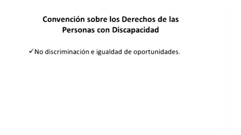 Normas para defender los derechos de las personas con discapacidad. M 3-Versión Original