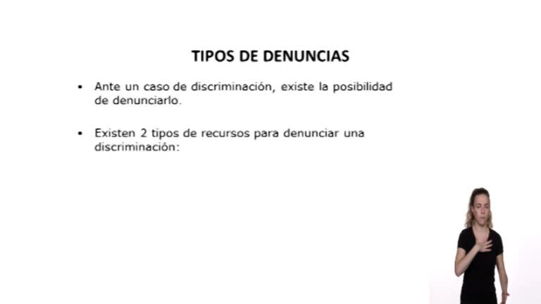 ¿Cómo denunciar una discriminación legalmente? M 4 (LS)