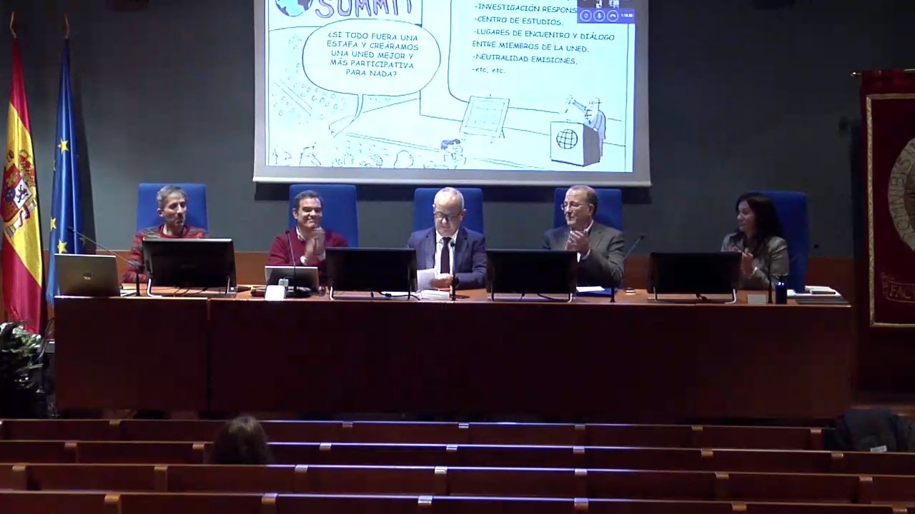 Acto de presentación de resultados preliminares #COP25UNED 