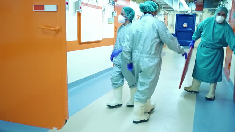 Accesos y salidas a un animalario de nivel de contención biológica 3
