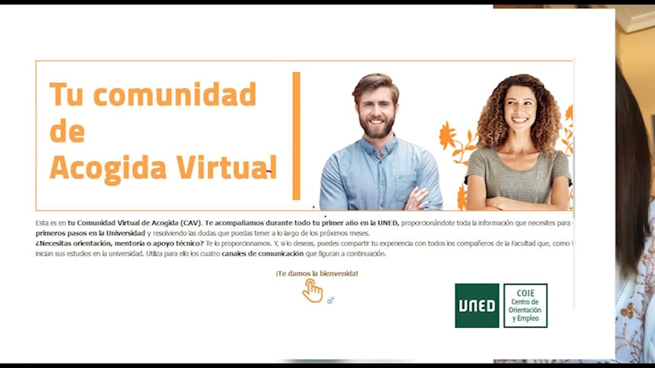 Comunidades Virtuales de Acogida para estudiantes de nuevo ingreso